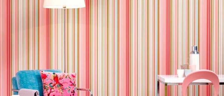 Использование полосатого принта в интерьере