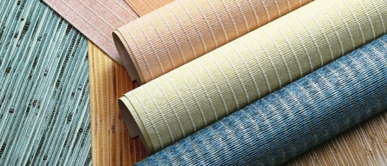 Виды виниловых обоев