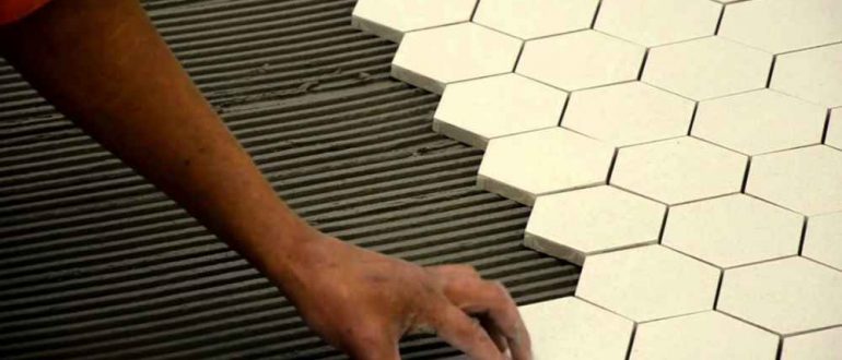 Масляная мастика при работе с керамической плиткой