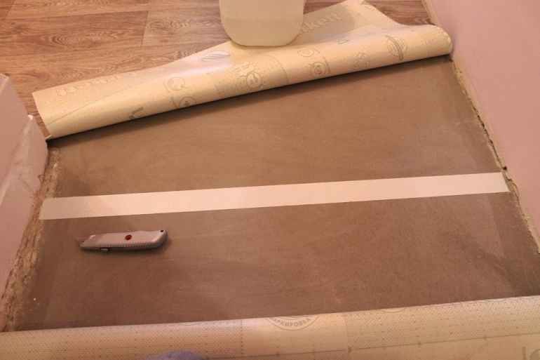 Как не надо стелить линолеум, чтобы не переделывать работу заново